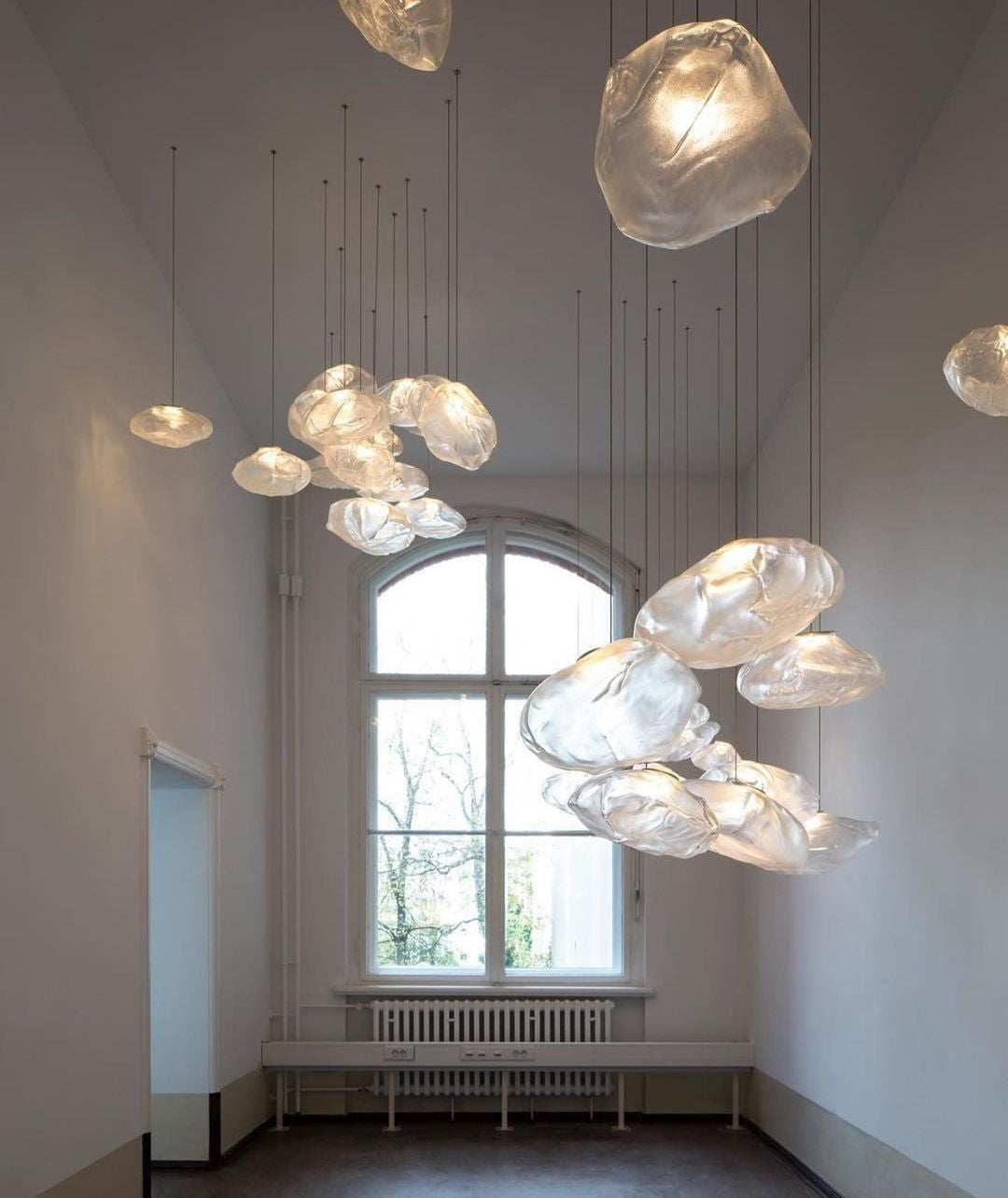 Random 73 Glass Pendant Light