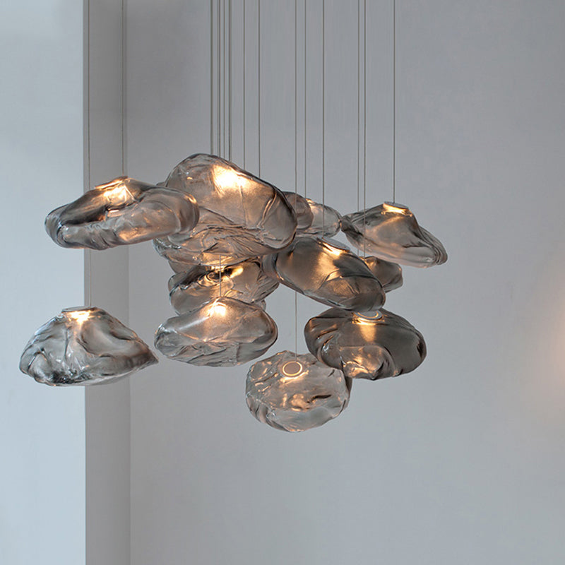 Random 73 Glass Pendant Light