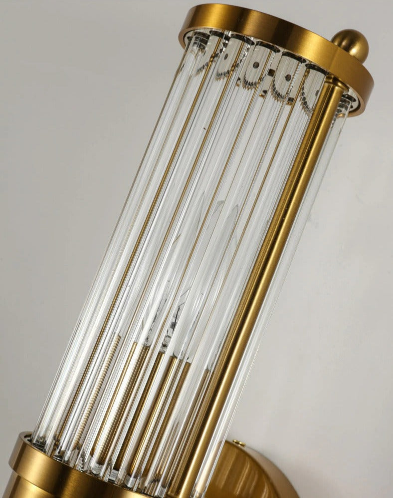 Glass Crystal Wall Sconce