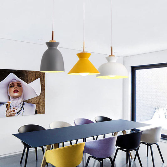 Pendant Light in dining room setting — E26 bulb | Casa Norex