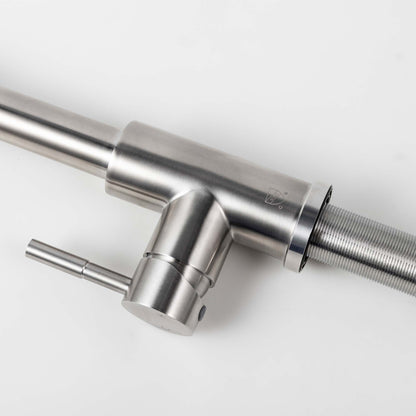 Halmstad - Single Hole Pre-Rinse Pull-Down Sprayer Spring Spout Kitchen Faucet