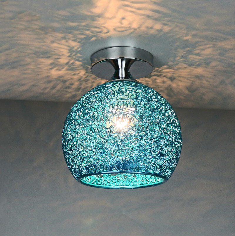 Semi-Flush Mount Ceiling Light finish option — Blue | Casa Norex