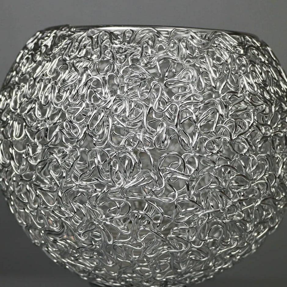 Semi-Flush Mount Ceiling Light top-down view — aluminum dome shade 2 | Casa Norex