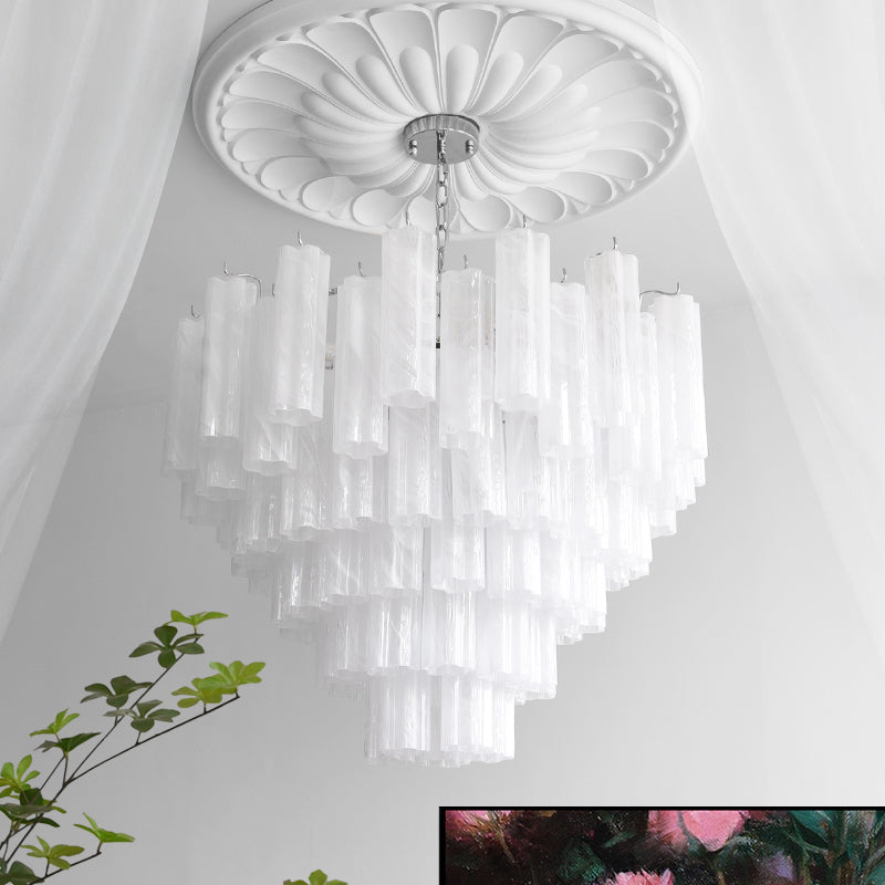 Alistair Triedri Glass Chandelier