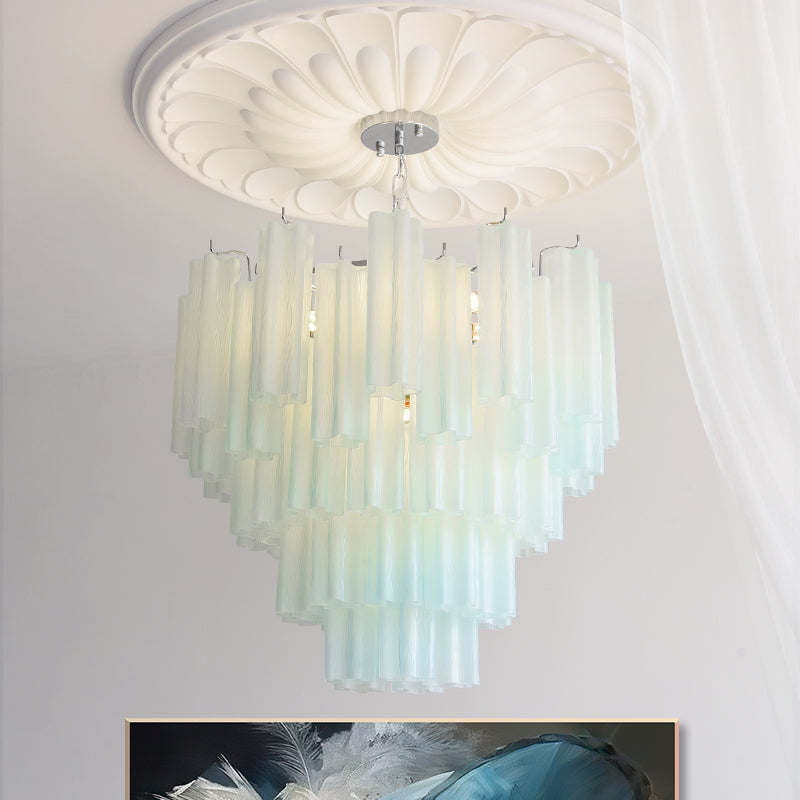 Alistair Triedri Glass Chandelier