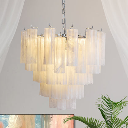 Alistair Triedri Glass Chandelier