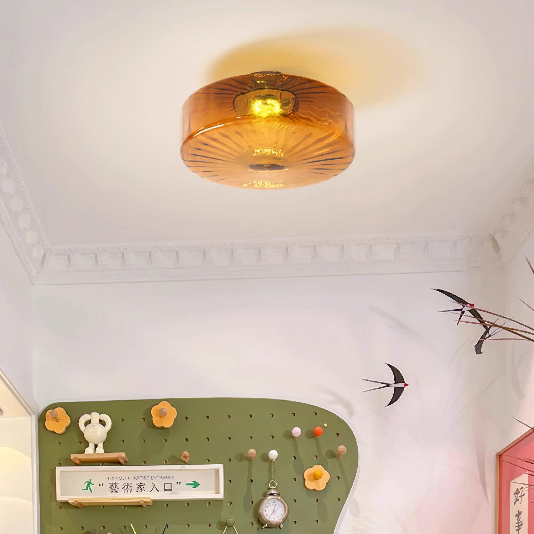 Amber Razia ceiling lamp small size bedroom - Casa Norex