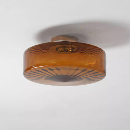 Amber Razia Ceiling Light