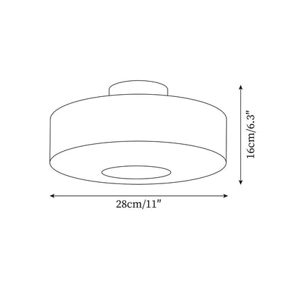 Amber Razia ceiling light installed bathroom damp rated - Casa Norex