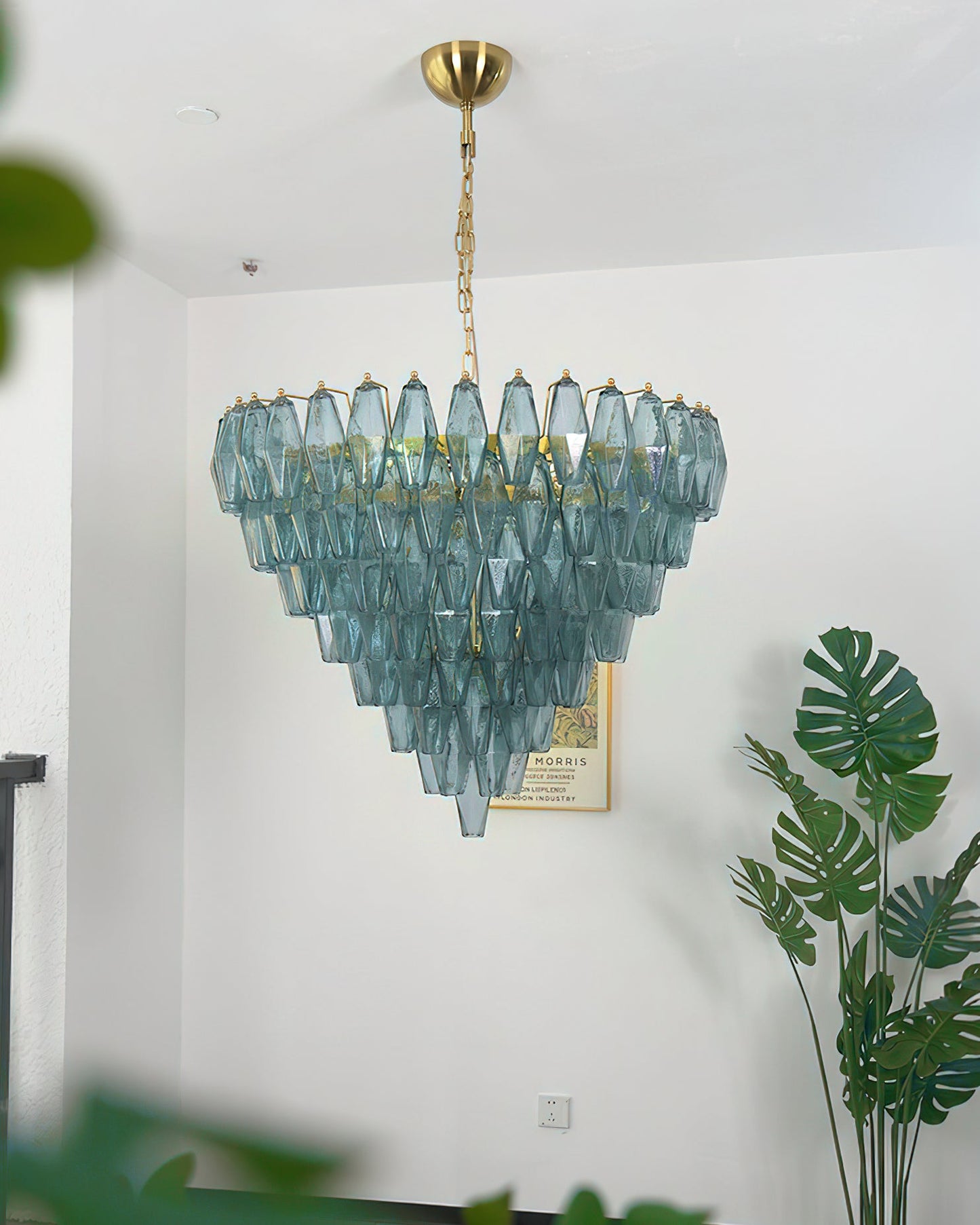 Ametista Glass Chandelier