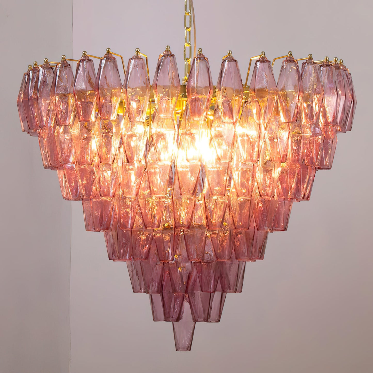 Ametista Glass Chandelier