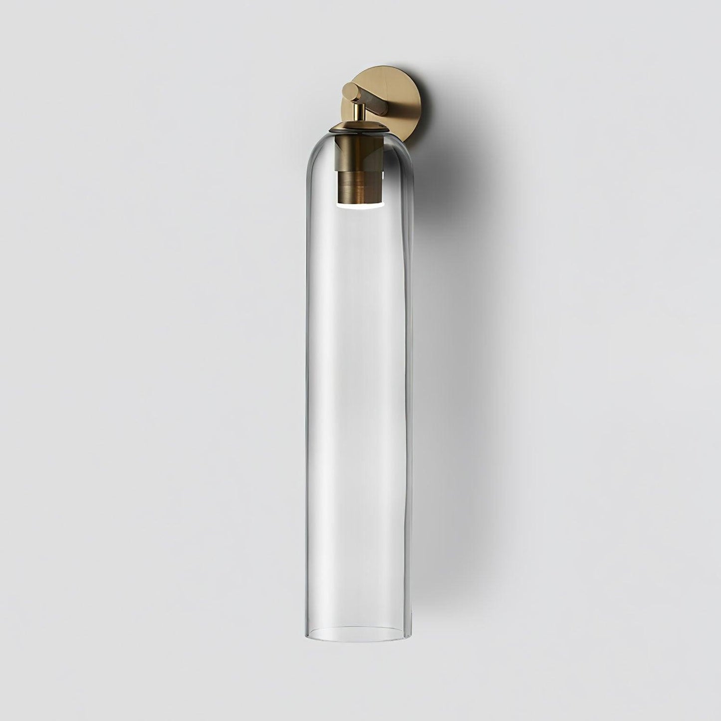 Art Glass Sconce — iron frame with mouthblown glass shade | Casa Norex