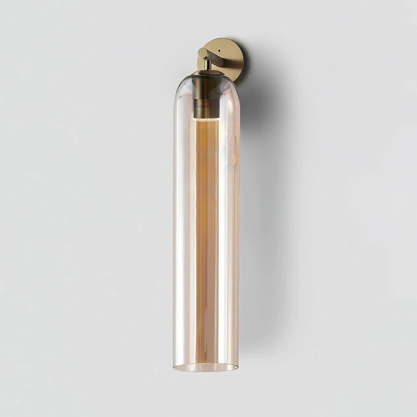 Close-up of glass finish on Art Glass Sconce | Casa Norex