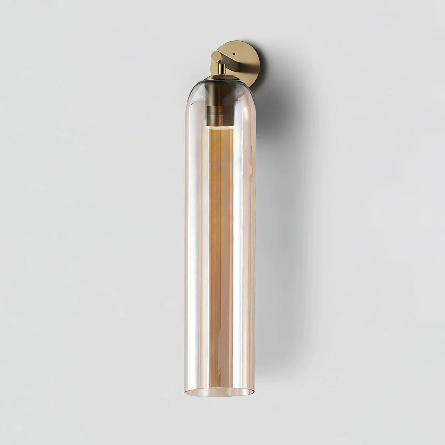 Close-up of glass finish on Art Glass Sconce | Casa Norex