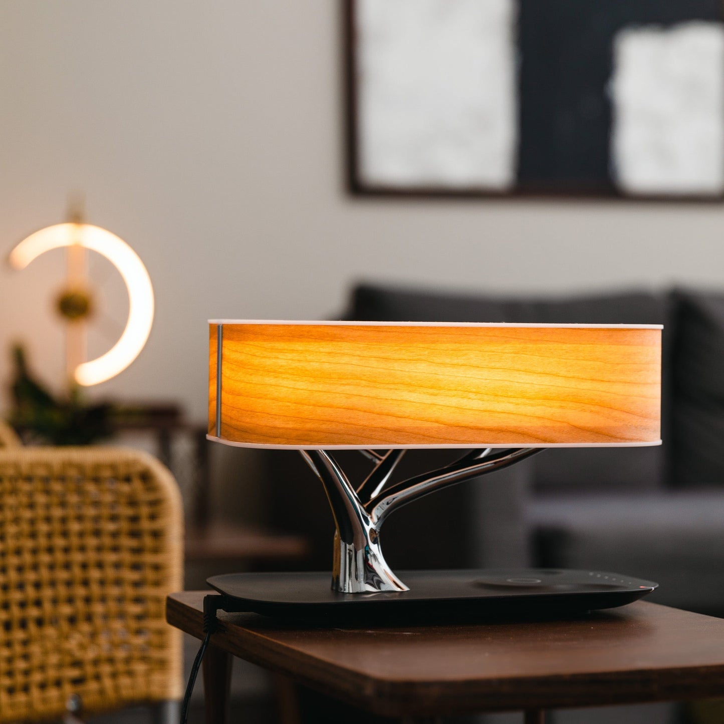 Table lamp with built-in speaker — Casa Norex
