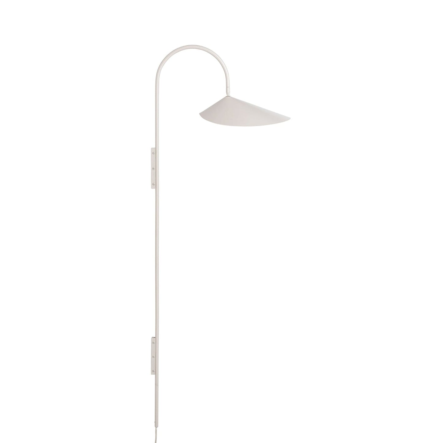 Stella wall lamp beige finish 47cm compact version - Casa Norex