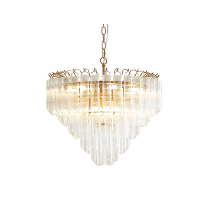 Astoria Waterfall Glass Chandelier