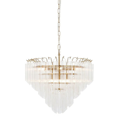 Astoria Waterfall Glass Chandelier