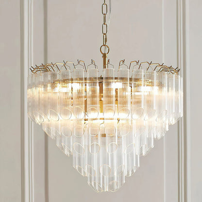Astoria Waterfall Glass Chandelier