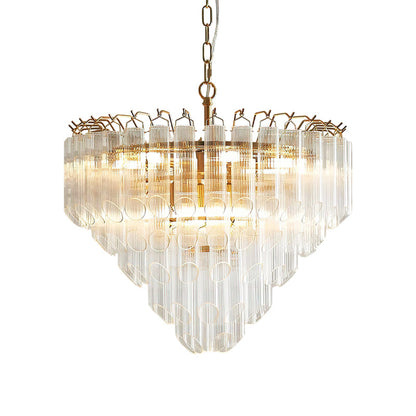 Astoria Waterfall Glass Chandelier