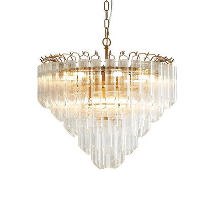 Astoria Waterfall Glass Chandelier