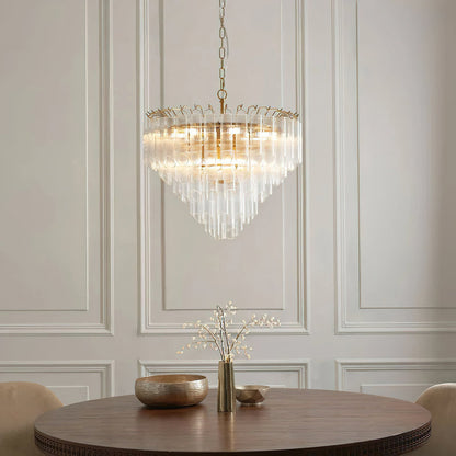 Astoria Waterfall Glass Chandelier