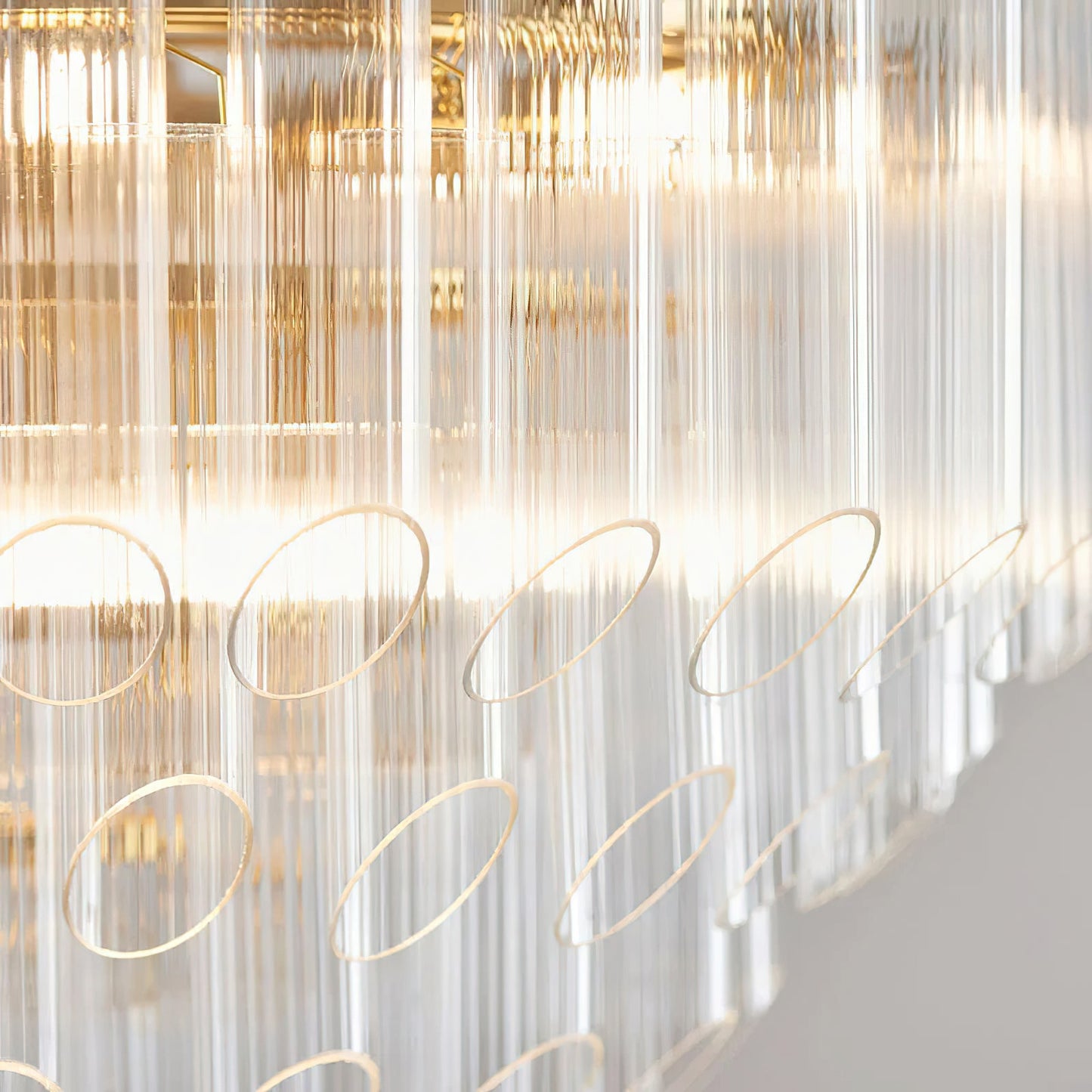 Astoria Waterfall Glass Chandelier