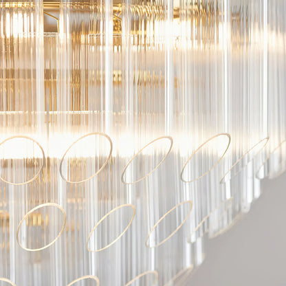 Astoria Waterfall Glass Chandelier