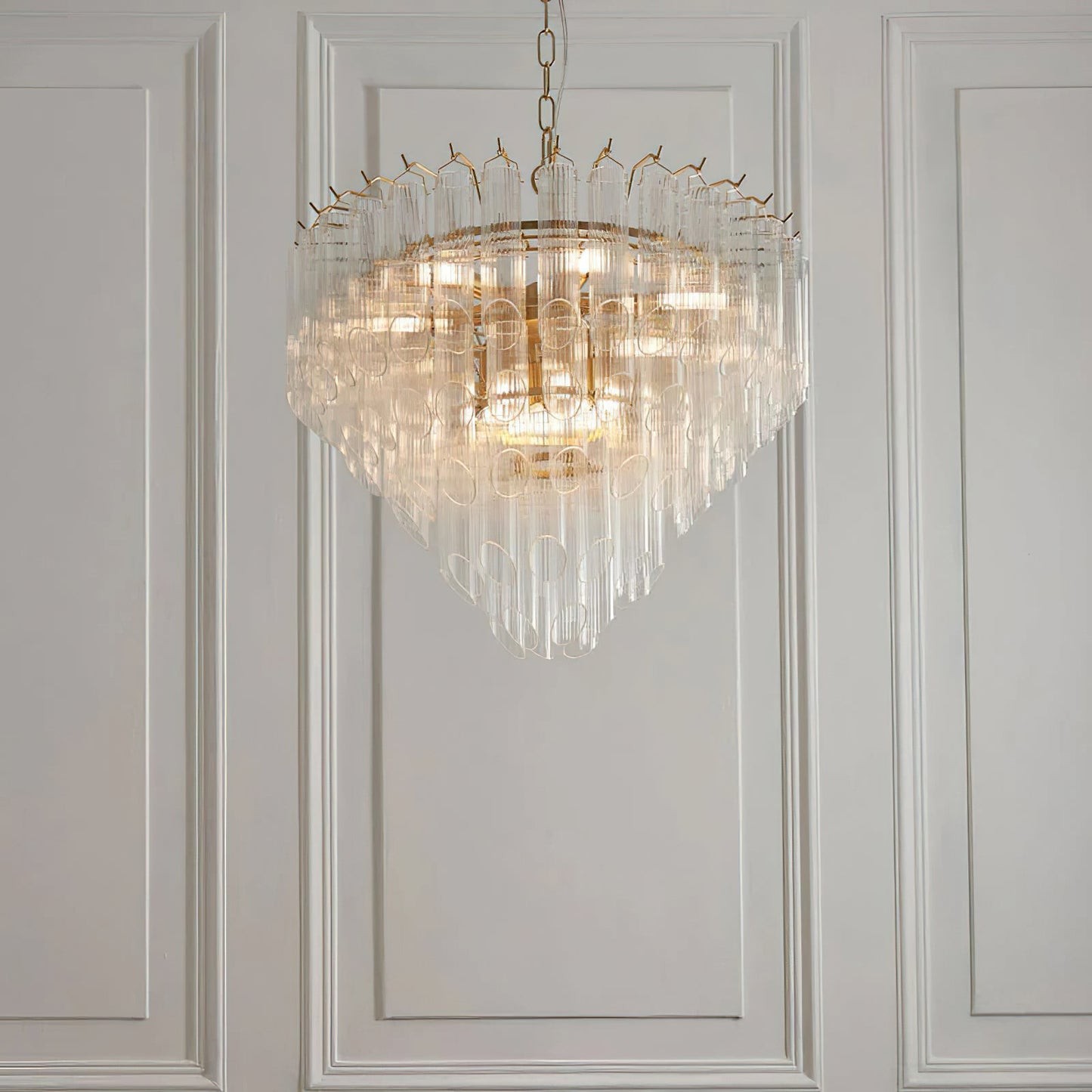 Astoria Waterfall Glass Chandelier