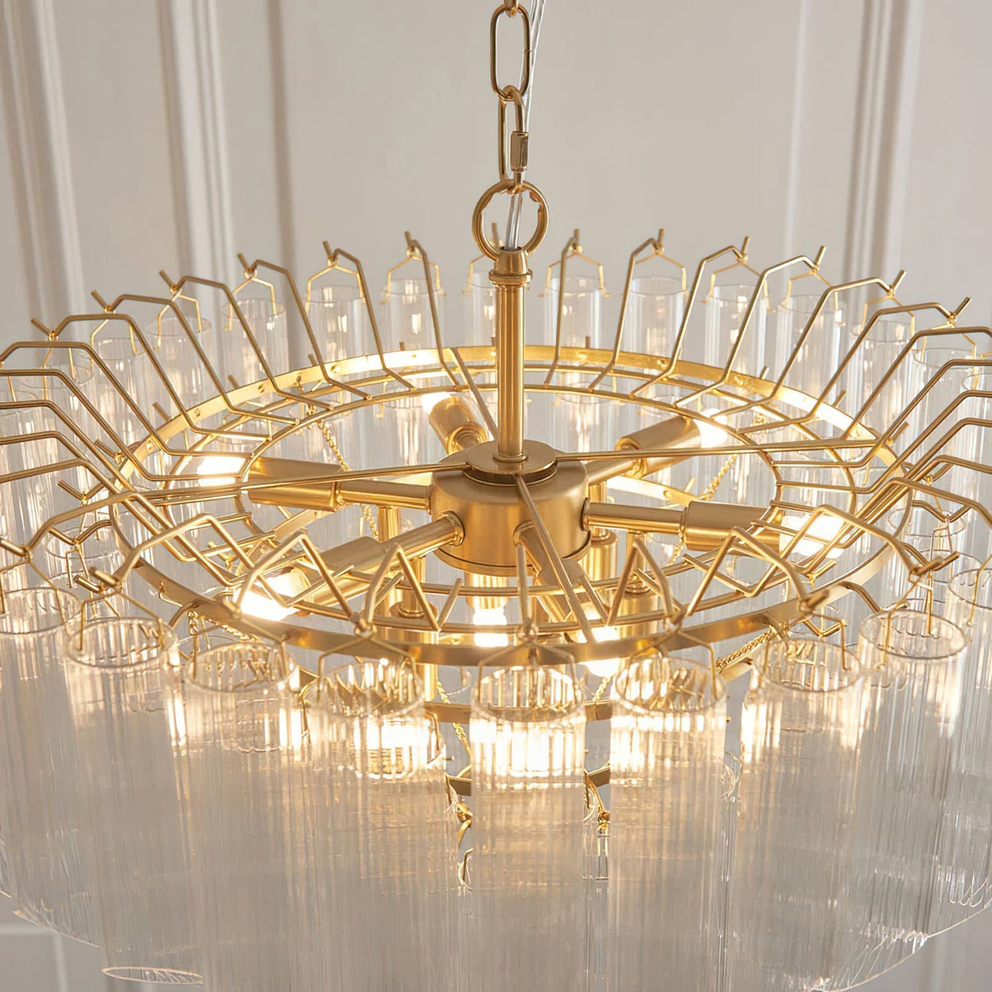 Astoria Waterfall Glass Chandelier
