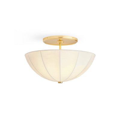 Auden Fabric Semi-Flush Mount