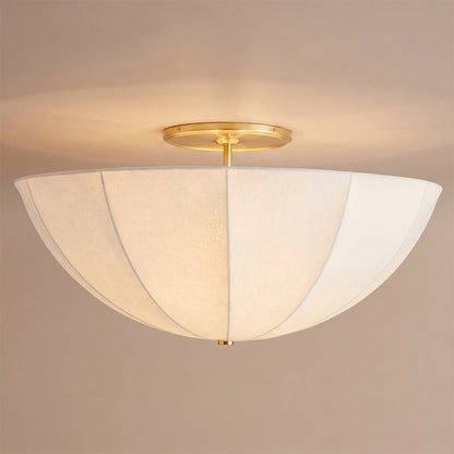 Auden Fabric Semi-Flush Mount