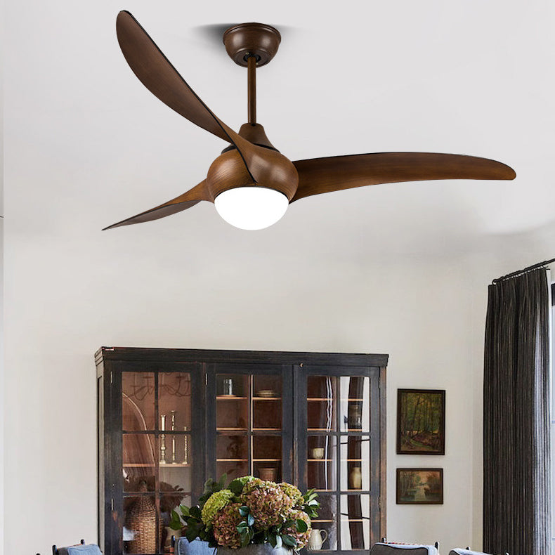 Slim profile ceiling fan light in modern living room setting — 15cm low-profile body | Casa Norex