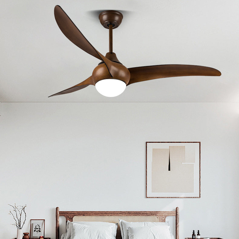 Close-up of acrylic LED diffuser on slim profile ceiling fan light | Casa Norex