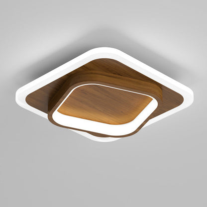 Scandinavian Iron Flush Mount
