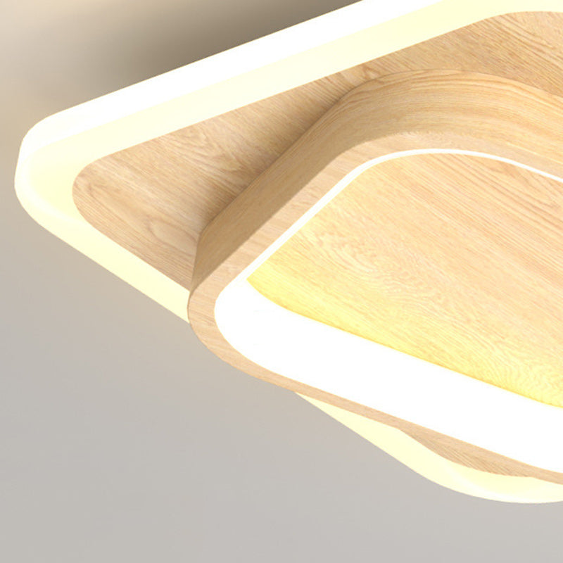 Scandinavian Iron Flush Mount