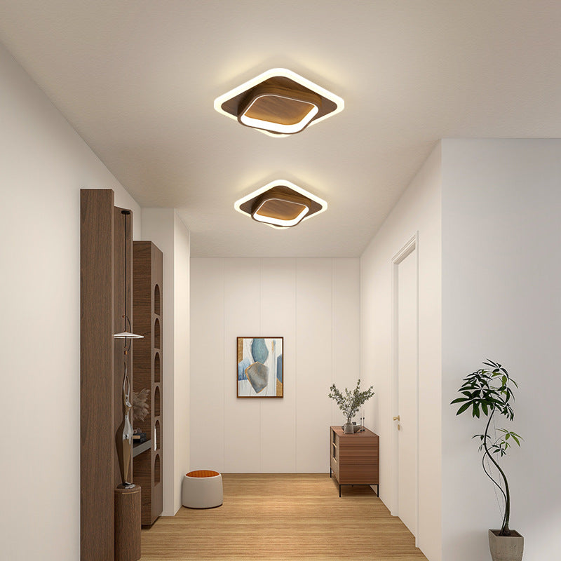 Scandinavian Iron Flush Mount