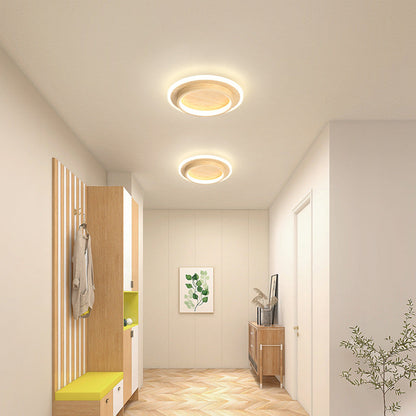 Scandinavian Iron Flush Mount