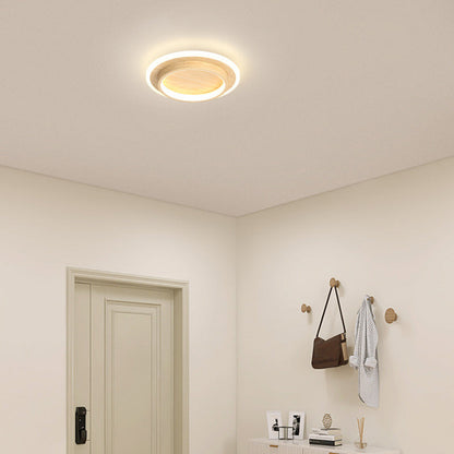 Scandinavian Iron Flush Mount