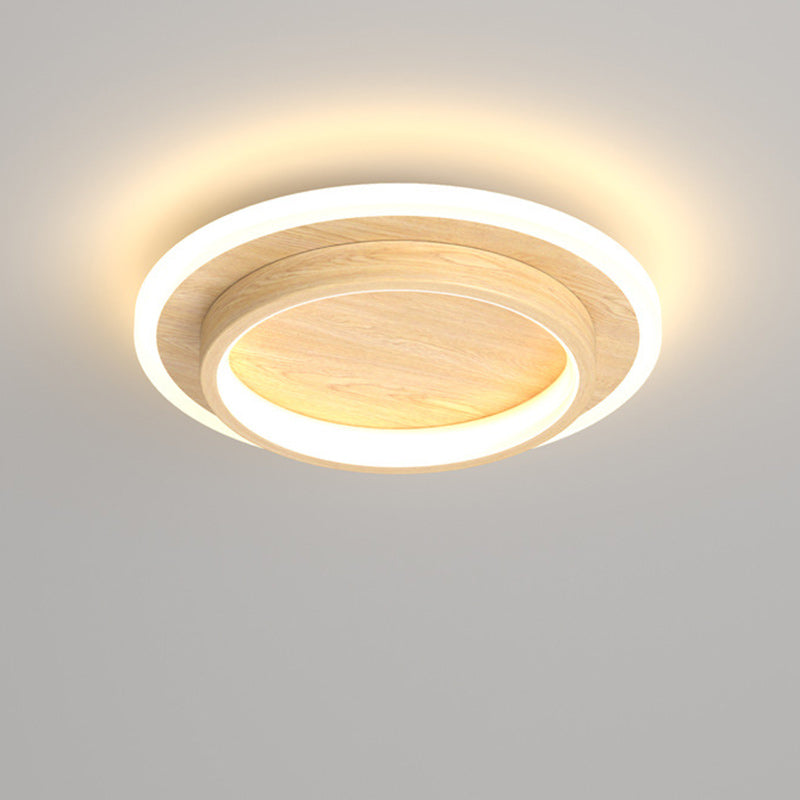 Scandinavian Iron Flush Mount