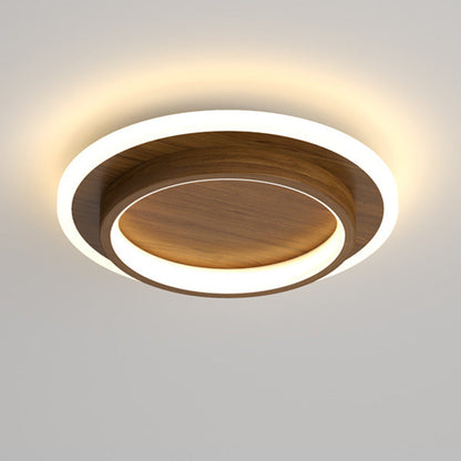 Scandinavian Iron Flush Mount