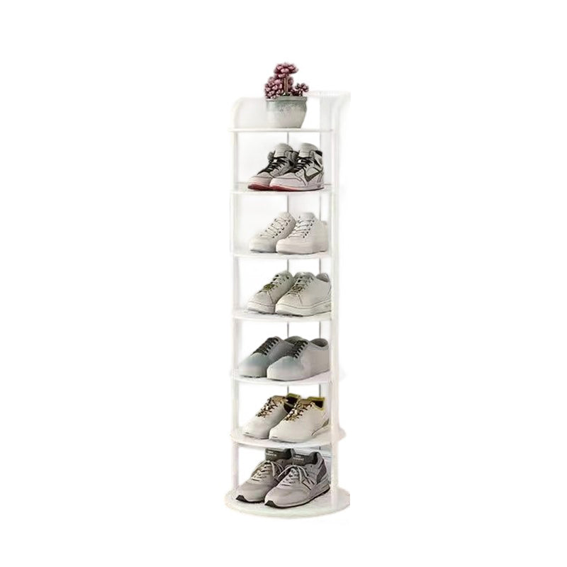 Solid iron and carbon steel shoe rack frame, unassembled components | Casa Norex