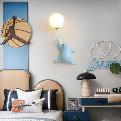Bear Balloon Wall Lamp