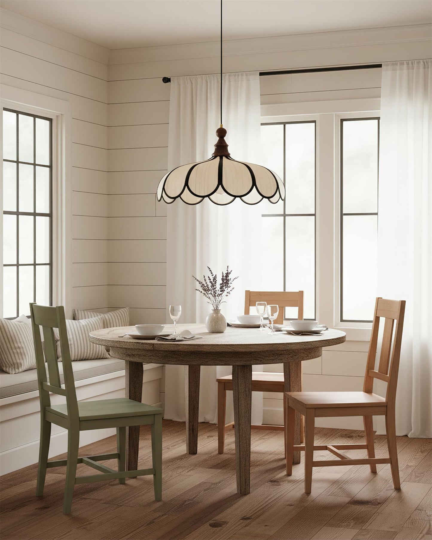 Bellerin pendant lamp size and dimension diagram — Casa Norex