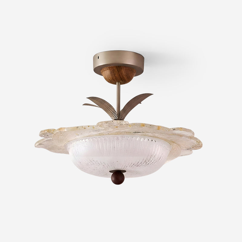 Bellmora ceiling lamp in bedroom - layered petal warm glow - Casa Norex