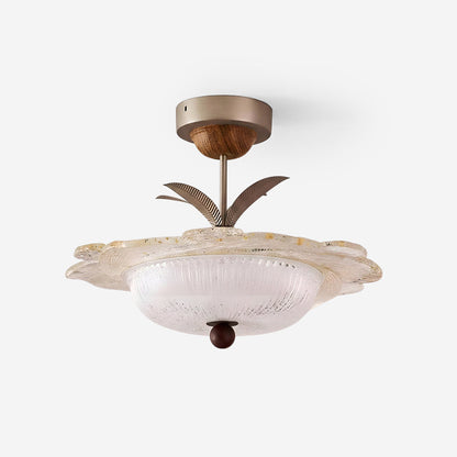 Bellmora ceiling lamp in bedroom - layered petal warm glow - Casa Norex