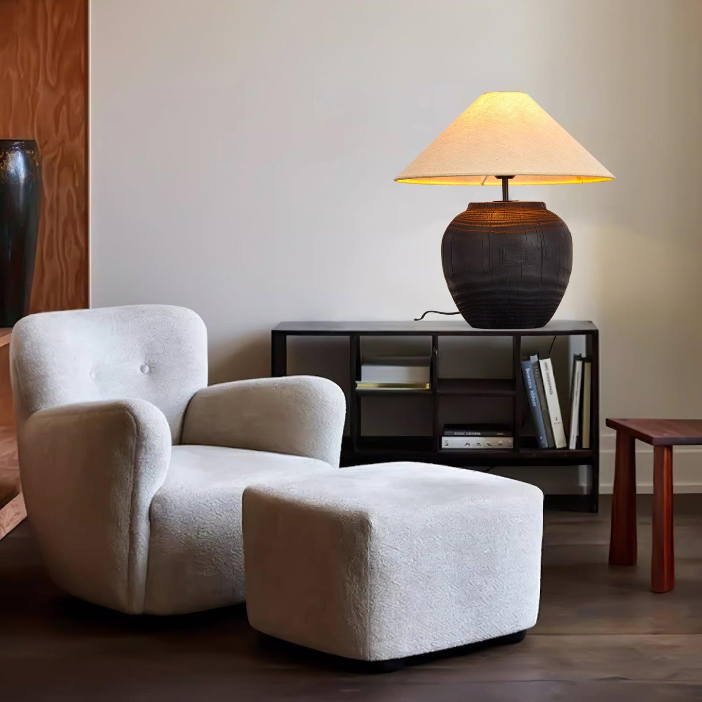 Black Karen Table Lamp