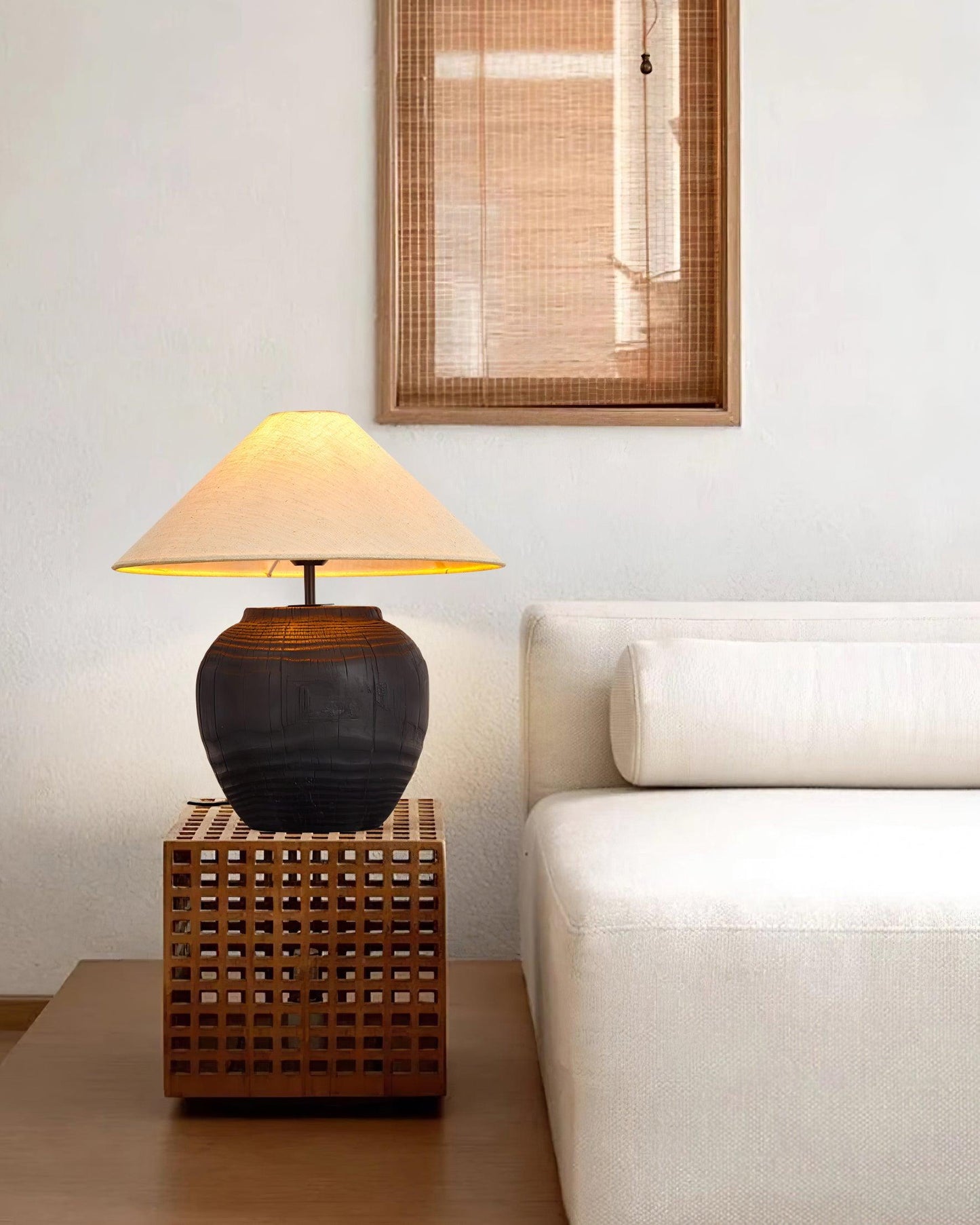 Black Karen Table Lamp