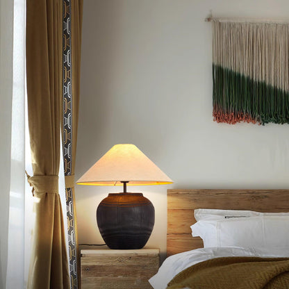 Black Karen Table Lamp