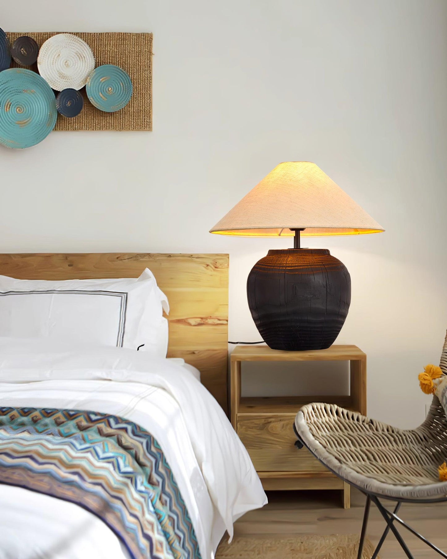 Black Karen Table Lamp